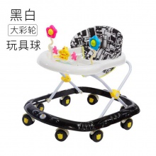 婴多功能音乐婴儿学步车6/7-18个月宝宝防侧翻儿童可折叠代学步厂