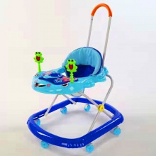 婴儿学步车多功能防侧翻6-7-18个月手推可坐叠婴幼儿童宝宝学步车