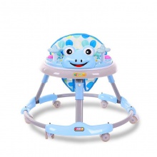学步车婴儿多功能防宝宝起步侧翻车可坐幼儿折叠男女孩6-7-18个月