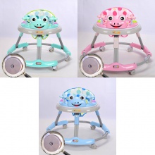学步车婴儿多功能防宝宝起步侧翻车可坐幼儿折叠男女孩6-7-18个月
