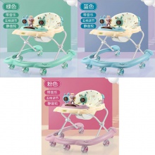 学步车防o型腿婴儿多功能防侧翻手推车宝宝可坐可推学行车起步车