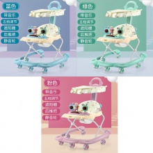 学步车防o型腿婴儿多功能防侧翻手推车宝宝可坐可推学行车起步车