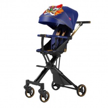 双向溜娃折叠婴儿推车轻便可坐可躺宝宝儿童高景观遛娃车