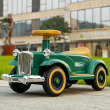 新款宝宝遥控玩具老爷车可坐人4轮汽车电瓶驱动12v 儿童电动车