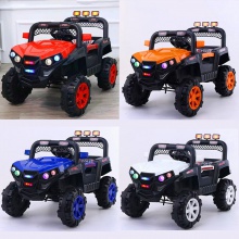 儿童电汽车可坐人儿童电动四轮越野车座四驱汽车可遥控电动童车