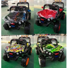 儿童电汽车可坐人儿童电动四轮越野车座四驱汽车可遥控电动童车