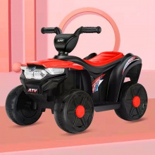 四轮越野摩托车1-6岁男女孩玩具车可坐电动摩托车 儿童沙滩电动车