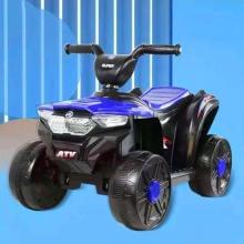 四轮越野摩托车1-6岁男女孩玩具车可坐电动摩托车 儿童沙滩电动车