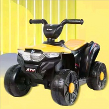 四轮越野摩托车1-6岁男女孩玩具车可坐电动摩托车 儿童沙滩电动车