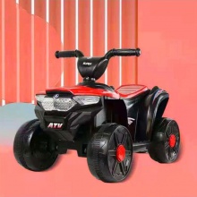 四轮越野摩托车1-6岁男女孩玩具车可坐电动摩托车 儿童沙滩电动车