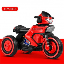 儿童电动摩托车宝宝双驱音乐灯光电动三轮车可坐人