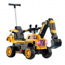 儿童玩具车可坐可骑四轮男孩子推土工程铲车全电动遥控挖掘机