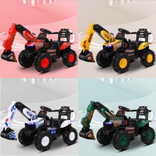 可坐人男孩遥控越野车挖土机工程车勾机充电玩具车儿童电动挖掘机