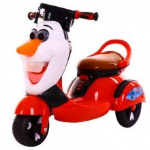 儿童电动摩托车批发可坐小木兰摩托带音乐带灯光早教玩具