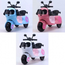 三轮车男女孩宝宝电瓶车可坐人小孩充电玩具车儿童电动摩托车