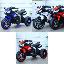 新款三轮车3-5-7岁大号男女小孩充电玩具车摩托车儿童电动摩托车