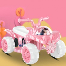 儿童电动车四轮摩托车小孩遥控越野沙滩车可坐人男女宝宝玩具汽车