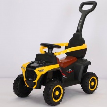 儿童滑行车手推婴儿摇摆车儿童电动车带推把护栏儿童玩具车