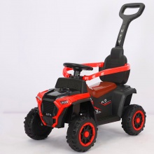 儿童滑行车手推婴儿摇摆车儿童电动车带推把护栏儿童玩具车