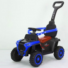 儿童滑行车手推婴儿摇摆车儿童电动车带推把护栏儿童玩具车