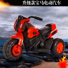 儿童电动三轮摩托车 四轮摩托车1-3岁 儿童摩托车电瓶车 灯光音乐