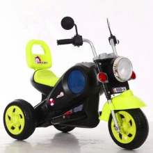 新款儿童电动摩托车小孩三轮可坐可骑宝宝玩具车童车充电HALEI警车
