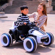 儿童电动四轮沙滩汽车 3-6可坐人大号小孩锂电瓶越野玩具