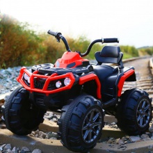新款儿童电动车四轮遥控汽车可坐人玩具越野车四驱动特大号沙滩