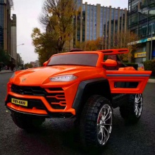 新款儿童电动汽车四驱越野遥控汽车 四轮可坐男女宝充电大号
