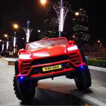 新款儿童电动汽车四驱越野遥控汽车 四轮可坐男女宝充电大号