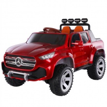 儿童车电动四轮汽车遥控四驱越野大号皮卡双人座玩具可坐大人