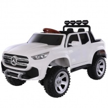 儿童车电动四轮汽车遥控四驱越野大号皮卡双人座玩具可坐大人