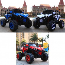 儿童电动车可坐人小孩遥控汽车四轮四驱双人超大号玩具汽车越野车