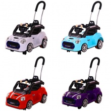 儿童电动车四轮摇摆童车手推双驱动遥控婴儿小孩玩具可坐人汽车