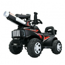 儿童电动挖机可坐人儿童电动摩托车男女孩滑行玩具车四轮汽车大炮