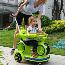 婴儿童电动车宝宝四轮汽车带遥控摇摇车可手推可坐小女男孩瓦力车