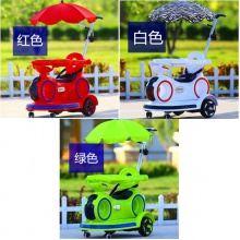 婴儿童电动车宝宝四轮汽车带遥控摇摇车可手推可坐小女男孩瓦力车