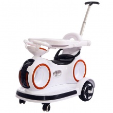 婴儿童电动车宝宝四轮汽车带遥控摇摇车可手推可坐小女男孩瓦力车