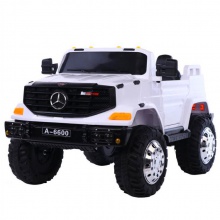 带后斗儿童电动汽车四轮越野汽车可充电遥控汽车可坐双人玩具车