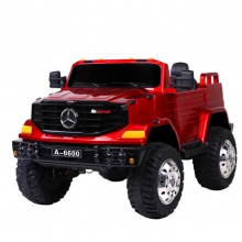 带后斗儿童电动汽车四轮越野汽车可充电遥控汽车可坐双人玩具车