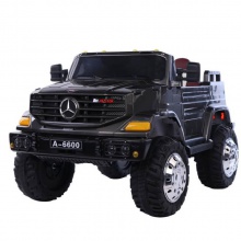 带后斗儿童电动汽车四轮越野汽车可充电遥控汽车可坐双人玩具车