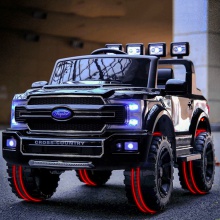 童车皮卡大车身轮四驱四轮越野车男女宝宝可坐人儿童电动汽车