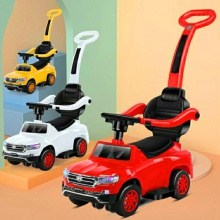 防侧翻1-3岁宝宝四轮汽车万向轮可坐人溜溜滑行车儿童电动扭扭车