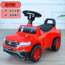 防侧翻1-3岁宝宝四轮汽车万向轮可坐人溜溜滑行车儿童电动扭扭车