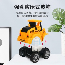 儿童按压式回力玩具车工程车挖掘机宝宝玩具车婴儿益智小汽车