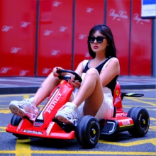 儿童电动车小孩四轮汽车玩具车童车漂移车成人卡丁车可坐人