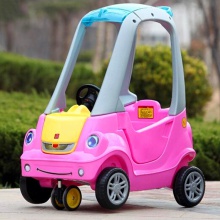 宝宝四轮游乐场玩具1-3岁小房车可坐人手推婴儿童滑行踏行学步车