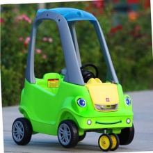 宝宝四轮游乐场玩具1-3岁小房车可坐人手推婴儿童滑行踏行学步车