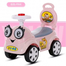 儿童滑行车扭扭车蜜蜂童车溜溜车奶粉婚纱赠品音乐+七色灯光