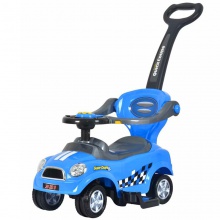 儿童滑行车助步车带推杆护栏带音乐溜溜车